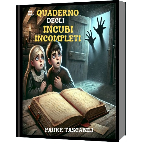 Copertina de Il Quaderno degli Incubi Incompleti — Antonio Andreozzi